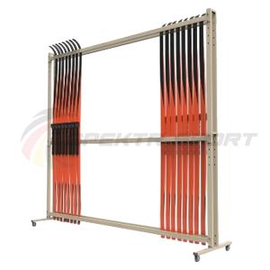 Купить Стеллаж для лыж мобильный на 20 пар Стандарт-2М в Усолье-Сибирском 