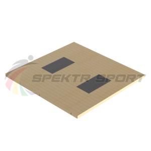 Купить Помост тяжелоатлетический 3х3х0,1м, рез. амортизаторы 1х0,5х0,04м в Усолье-Сибирском 