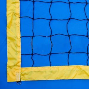 Купить Сетка для пляжного волейбола, обшитая с 4-х сторон, Д 2,2 мм в Усолье-Сибирском 