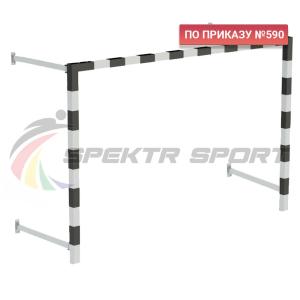 Купить Ворота мини-футбольные складные без сетки 2х3х0,5 м. (к-кт) в Усолье-Сибирском 