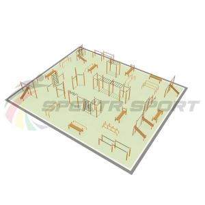 Купить Парковая площадка для Воркаут и WRK 6_76mm в Усолье-Сибирском 