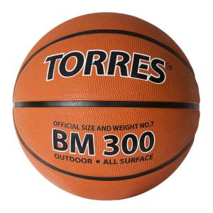 Купить Мяч баскетбольный "TORRES BM300" р.5 в Усолье-Сибирском 