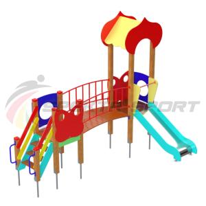 Купить Детский игровой комплекс Полянка ДИК 1603 в Усолье-Сибирском 