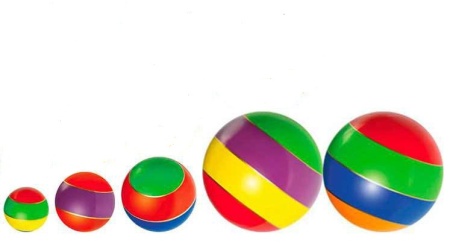Купить Мячи резиновые (комплект из 5 мячей различного диаметра) в Усолье-Сибирском 