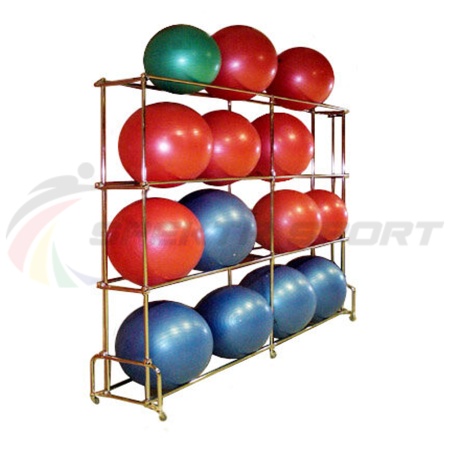 Купить Стеллаж для гимнастических мячей 16 шт в Усолье-Сибирском 