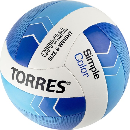 Купить Мяч волейбольный Torres Simple Color любительский р.5 в Усолье-Сибирском 